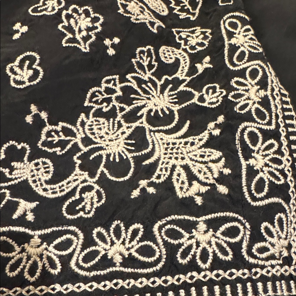 Johnny Was Biya heavily embroidered Tempest blouse NWT - Picture 11 of 13